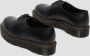 Dr. Martens 1461 Quad Smooth Leather Platform Schoenen Zwart Gepolijst Glad Black - Thumbnail 7