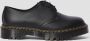 Dr. Martens 1461 Quad Smooth Leather Platform Schoenen Zwart Gepolijst Glad Black Dames - Thumbnail 8