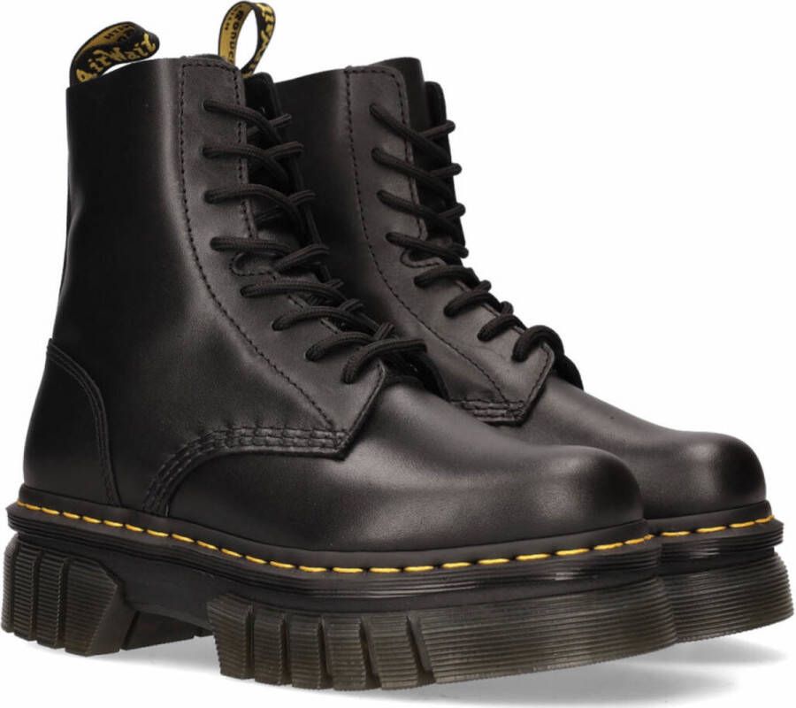 Dr. Martens Audrick Nappa Lux Platform Zwart Dames Boots