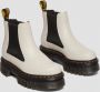 Dr. Martens Audrick Platform Chelsea Grey Nappa Lux Boots - Thumbnail 8