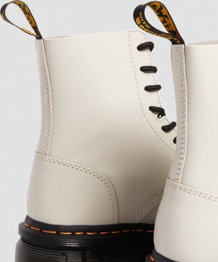 Dr. Martens Audrick Platform Grey Nappa Lux Dames Boots