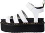 Dr Martens Blaire Softy T Multi Strap Platform Sandals Dr. Martens Wit Dames - Thumbnail 12