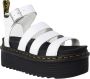 Dr Martens Blaire Softy T Multi Strap Platform Sandals Dr. Martens Wit Dames - Thumbnail 13
