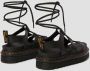 Dr. Martens Minimalistische leren sandalen met unieke veters en lichtgewicht EVA-zool Zwart Dames - Thumbnail 12