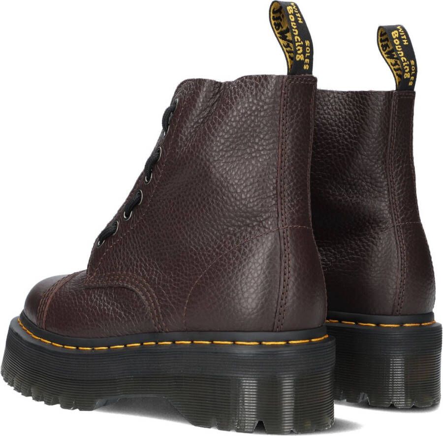 Dr. Martens Dr Martens Sinclair Veterboots Laarzen Met Veters Dames Rood