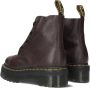 Dr. Martens Dr Martens Sinclair Veterboots Laarzen Met Veters Dames Rood - Thumbnail 4