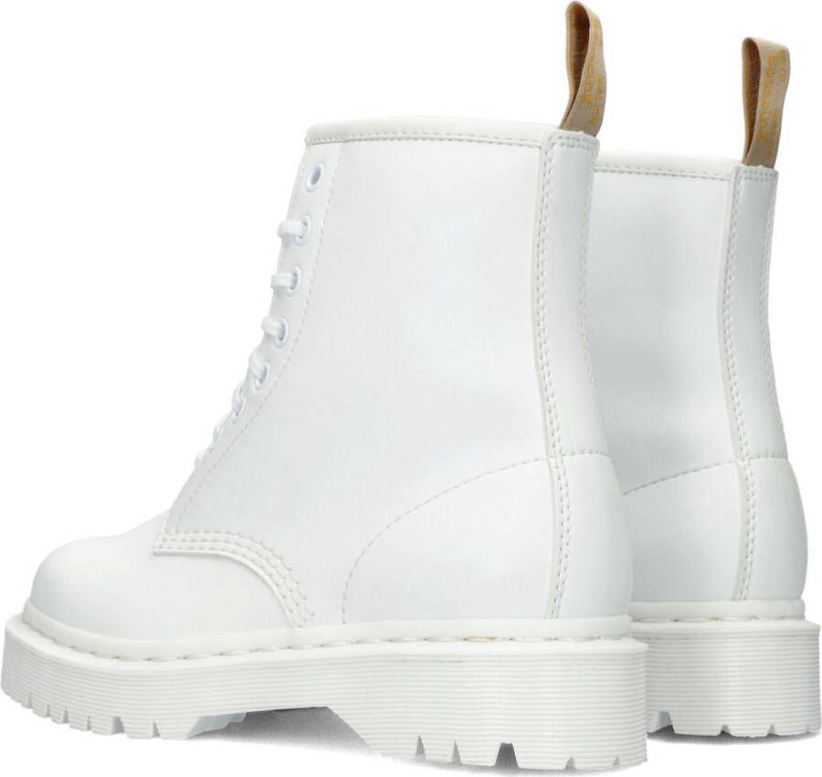 Dr. Martens Dr Martens Vegan 1460 Bex Mono Veterboots Laarzen Met Veters Dames Wit