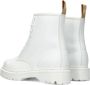 Dr. Martens Dr Martens Vegan 1460 Bex Mono Veterboots Laarzen Met Veters Dames Wit - Thumbnail 6