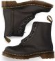 Dr Martens Dr. martens 1460 Pascal Front Zip Dames Veterboots Mat Zwart - Thumbnail 8