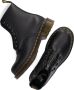 Dr Martens Dr. martens 1460 Pascal Front Zip Dames Veterboots Mat Zwart - Thumbnail 10