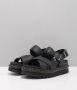 Dr. Martens DVOSS~II~BLACK~HYDRO~LEATHER~~ Platte sandalenDames Sandalen Zwart - Thumbnail 12