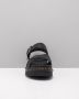 Dr. Martens DVOSS II BLACK HYDRO LEATHER Volwassenen Platte sandalen Zwart - Thumbnail 6