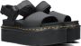 Dr Martens Dr Martens Voss Quad platform sandaal van leer - Thumbnail 7