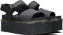 Dr Martens Voss Quad Platform Sandals Dr. Martens Zwart Dames - Thumbnail 7