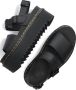 Dr Martens Dr Martens Voss Quad platform sandaal van leer - Thumbnail 8