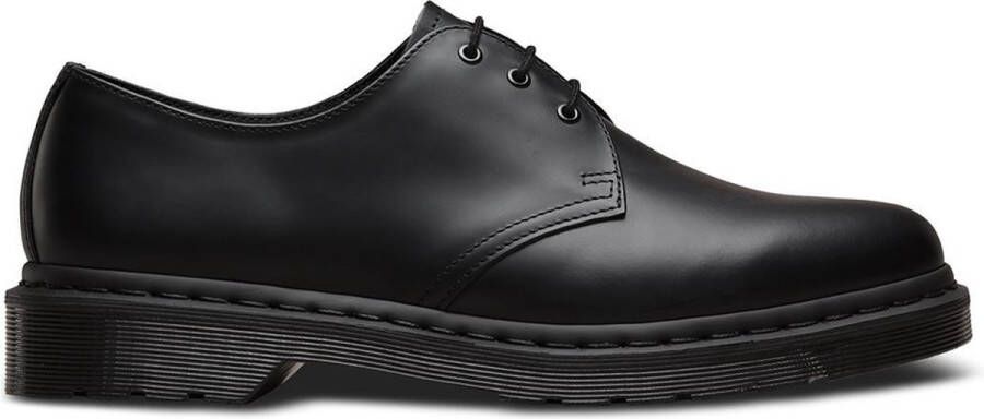 Dr. Martens Unisex Veterschoenen 1461 Mono Smooth Black Smooth Zwart