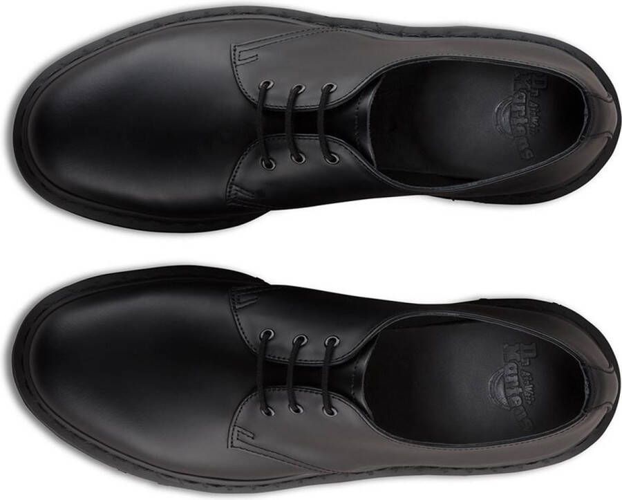 Dr. Martens Unisex Veterschoenen 1461 Mono Smooth Black Smooth Zwart