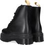 Dr. Martens Eco-leren ritslaarzen zwarte platformszool Black - Thumbnail 10