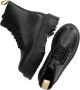 Dr. Martens Eco-leren ritslaarzen zwarte platformszool Black - Thumbnail 12