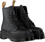 Dr. Martens Eco-leren ritslaarzen zwarte platformszool Black Dames - Thumbnail 10
