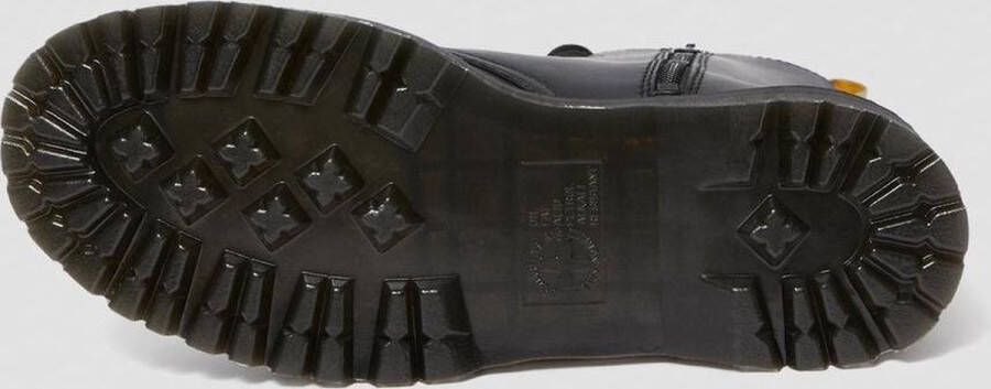 Dr. Martens Eco-leren ritslaarzen zwarte platformszool Black Dames - Foto 15