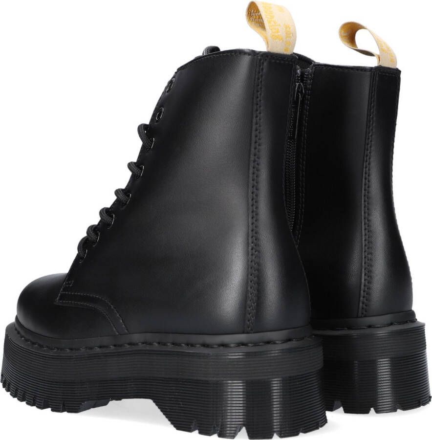Dr. Martens Eco-leren ritslaarzen zwarte platformszool Black Dames - Foto 12