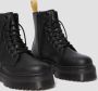 Dr. Martens Eco-leren ritslaarzen zwarte platformszool Black Dames - Thumbnail 13