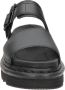 Dr. Martens Zwarte platte schoenen met verstelbare gespen en lichte sleehak Black Dames - Thumbnail 15