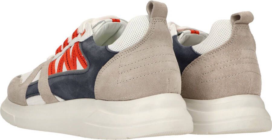 DSTRCT Sneaker Mannen Grijs wit multi - Foto 3