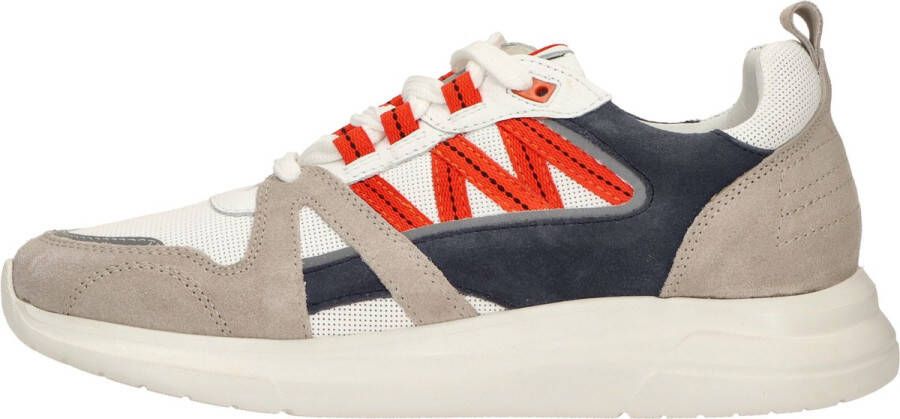 DSTRCT Sneaker Mannen Grijs wit multi - Foto 5