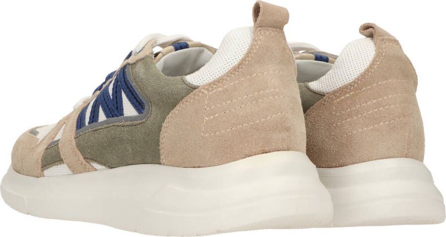 DSTRCT Sneaker Mannen Wit beige multi