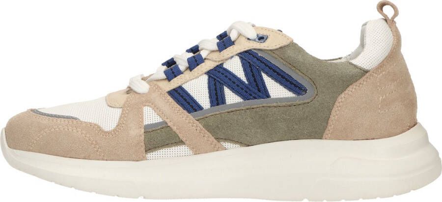 DSTRCT Sneaker Mannen Wit beige multi