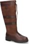 Dubarry Galway Extra Fit Donkerbruin Dames Outdoorboots Donker Bruin Kleur Donker Bruin - Thumbnail 4