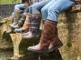 Dubarry Galway Blauw Bruin Dames Outdoorboots Bruin Blauw Kleur Bruin Blauw - Thumbnail 15