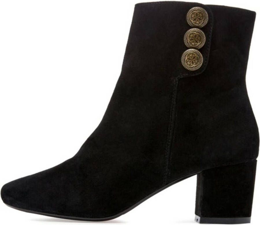 Dune London Dune Parlour Black Suede