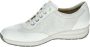 Durea 6164 H Volwassenen Dames sneakersDames veterschoenen Kleur: Wit beige - Thumbnail 3