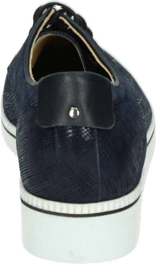 Durea 6191 H Volwassenen Dames veterschoenen Blauw