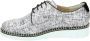 Durea 6191~K~~~~~~~~~~~~~~~~~~~~~~~~ Dames veterschoenen Zwart - Thumbnail 4