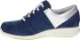 Durea 6219 K Volwassenen Dames veterschoenen Kleur: Blauw - Thumbnail 4