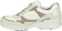 Durea 6252 H GO Volwassenen Lage sneakersDames sneakers Wit beige - Thumbnail 7