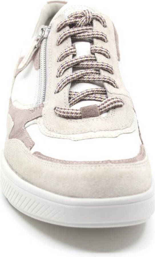 Durea 6252 H GO Volwassenen Lage sneakers Wit beige