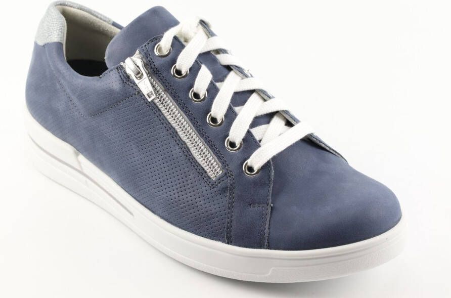 Durea 6253~K~~~~~~~~~~~~~~~~~~~~~~~~ Lage sneakersDames sneakers Blauw