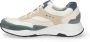 Durea 6267 K Volwassenen Lage sneakersDames sneakers Wit beige - Thumbnail 8