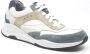 Durea 6267 682 0264 Beige combi kleurige smalle dames sneaker - Thumbnail 5