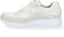 Durea 6272~H~~~~~~~~~~~~~~~~~~~~~~~~ Lage sneakersDames sneakers Wit beige - Thumbnail 9