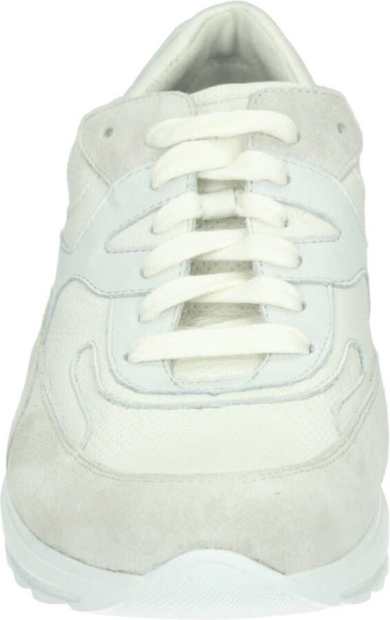 Durea 6272 H Volwassenen Lage sneakersDames sneakers Wit beige