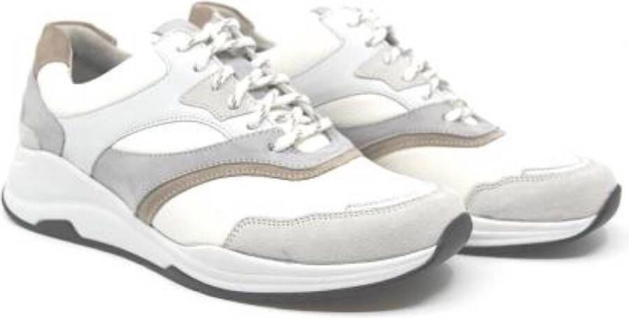 Durea 6273 685 0353 Beige combi kleurige sneakers