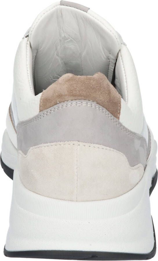 Durea 6273 H Volwassenen Lage sneakers Wit beige