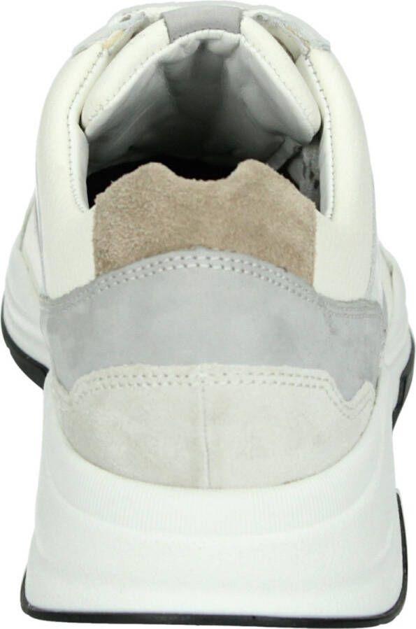 Durea 6273 H Volwassenen Lage sneakers Wit beige