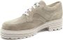 Durea 6276 095 0435 Taupe nubuck trendy veterschoenen wijdte H - Thumbnail 6